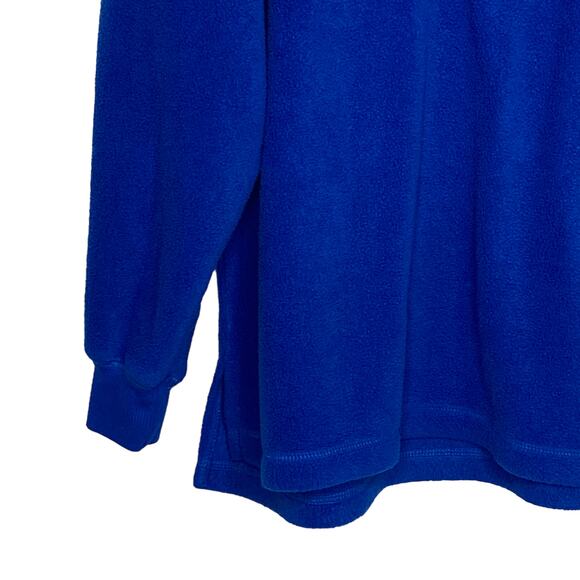 Vintage Disney Mickey Inc Womens Size Medium Blue Minnie Mouse Fleece Top - Picture 5 of 11